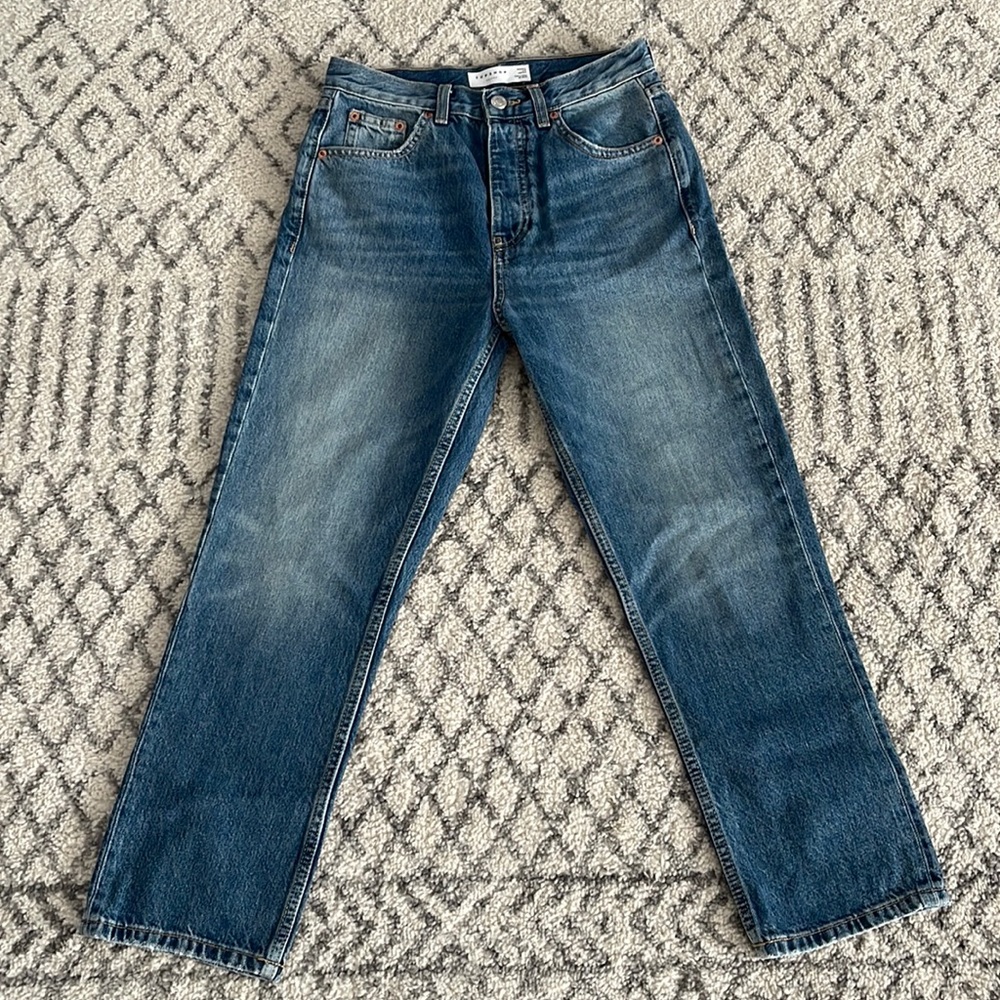 Topshop Editor High Waist Jeans (Regular)